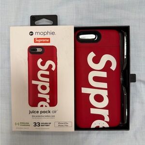 mophie Supreme Red Juice Pack Air Battery Case for iPhone 7/8 Plus